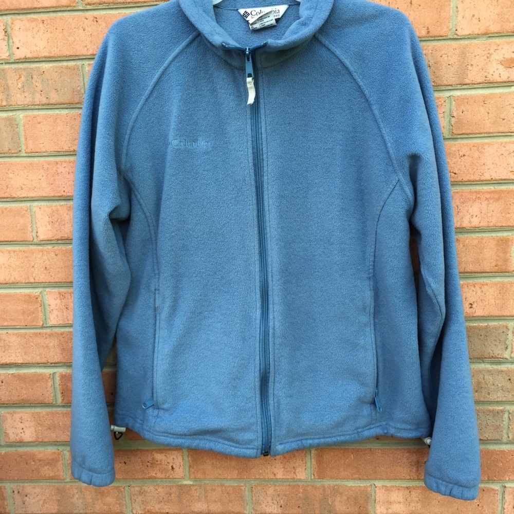Columbia fleece zip jacket